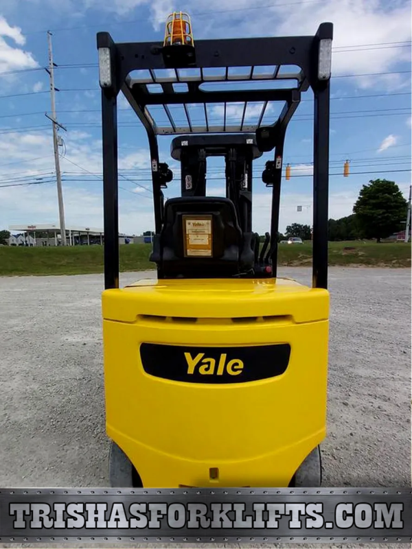 Yale 4 Wheel Electric Forklifts | 3 Stage | LOW HOURS